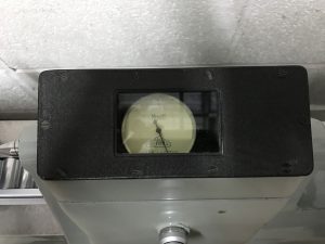 Measuring Machine - headstock with micro-locator